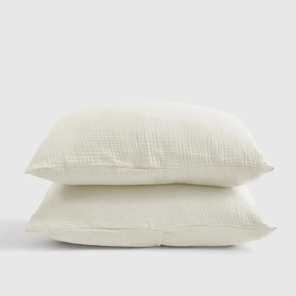 Quince Organic Airy Gauze Ivory Dream Quilt! King/ Cal King (612)